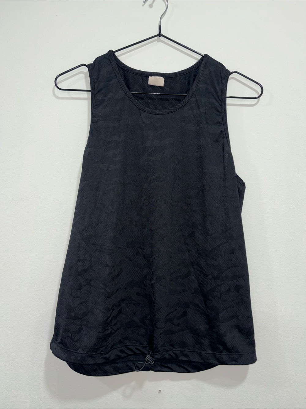 Avia Black Scoop Neck Athletic Tank